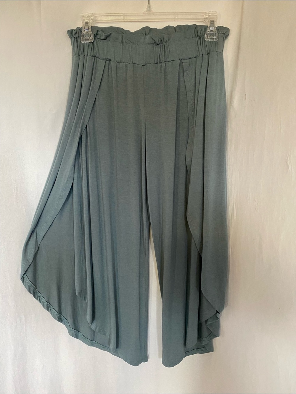 Heimish Women's Sage Wide-Leg Wrap Around Palazzo Pants